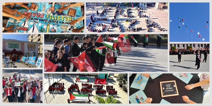 Okullarda "Filistin Farkındalık Etkinlikleri" Düzenlendi