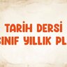 2026- 2027 Eğitim Öğretim Yılı  9.Sınıf Tarih Dersi Ünitelendirilmiş Yıllık Ders Planı